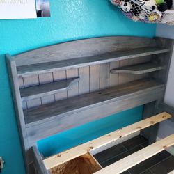 Full size captains bed