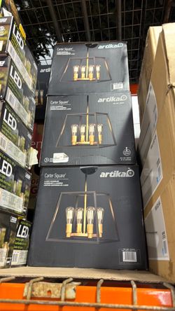 Artika Carter Square 6-Light Chandelier
