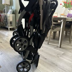 Sit N Stand Babytrend Double Stroller
