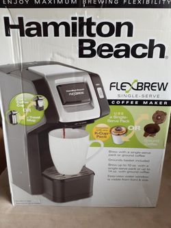 Hamilton Beach FlexBrew single serve coffee maker