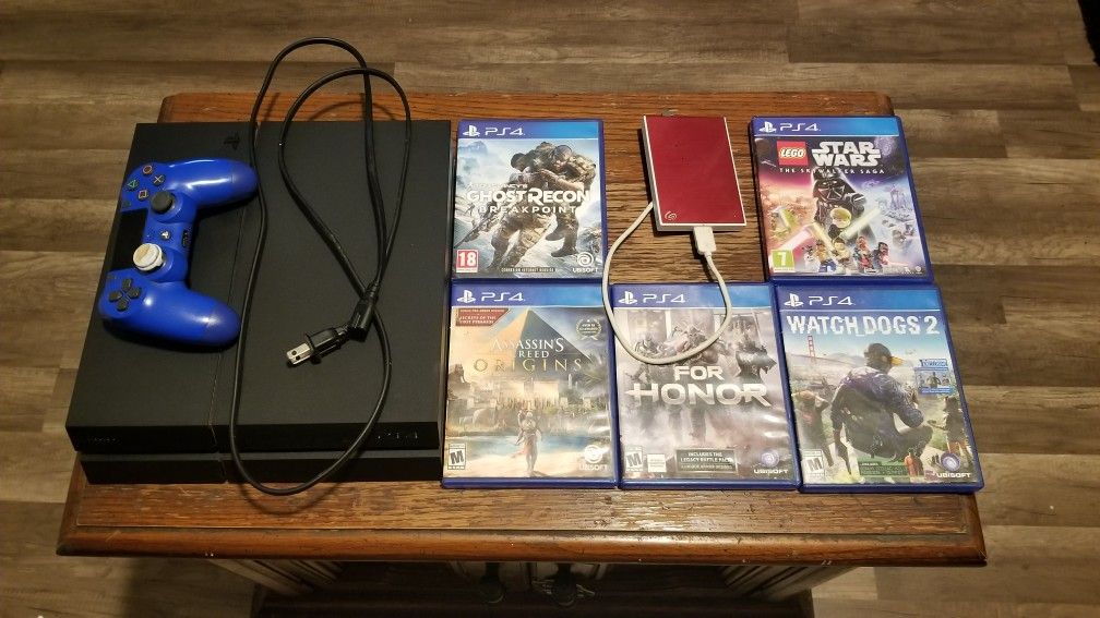 Ps4 With Games Bundle