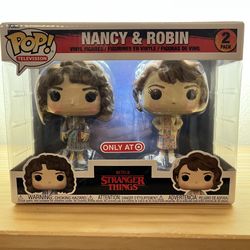 Stranger Things: Nancy & Robin Funko Pop! 2 Pack