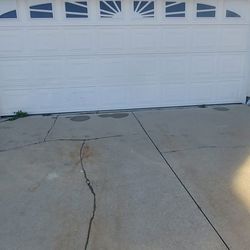 Used garage door