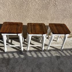 Island Stools Real Wood