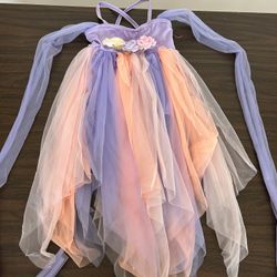 Pastel Purple Coral Dance Play Outfit Size M