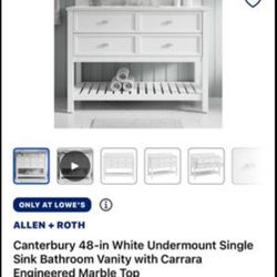 Allen + Roth Bathroom Vanity