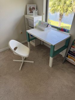 Ikea kids desk and chair