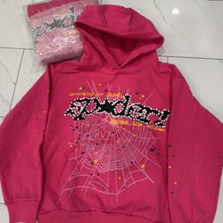 Pink Sp5der Hoodie