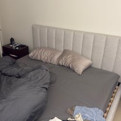 CB2 King Size Bed 