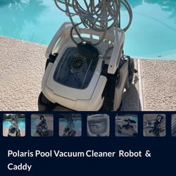 Polaris Pool Vacuum Cleaner  Robot  & Caddy 