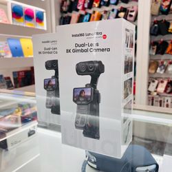 Insta360 dual-lens 8k gimbal camera