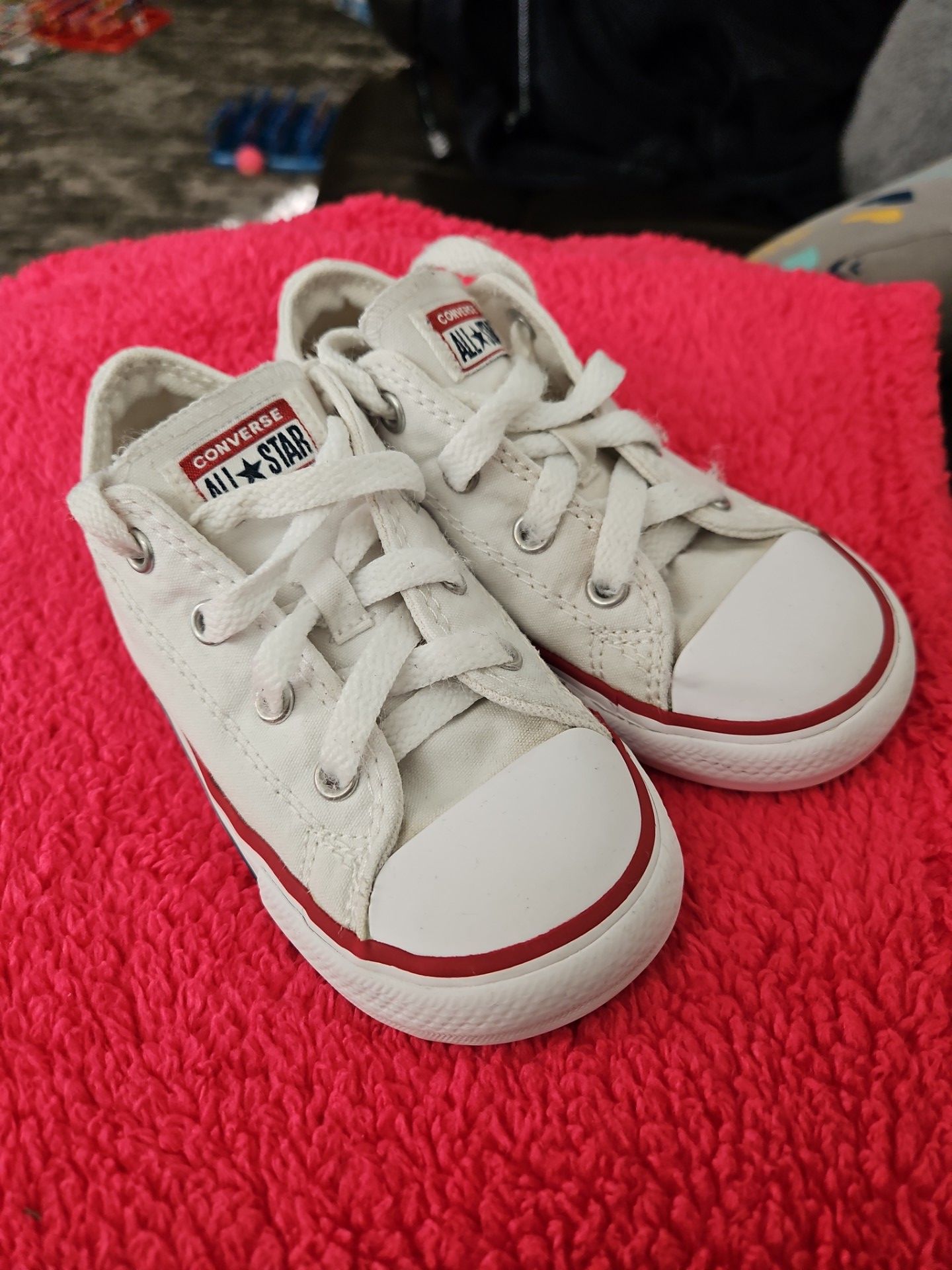 White Toddler Converse