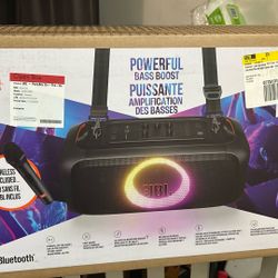JBL Partybox ON-THE-GO Essential + 1 Microphone: New Opened Box 