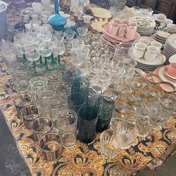 China / matching dishes - Estate sale