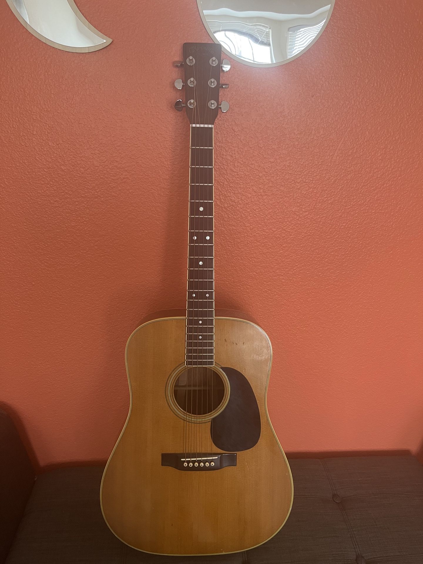 1974 D-35 Martin Guitar with Original Case: Vintage Excellence
