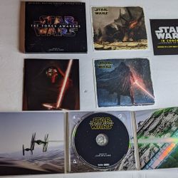 Star Wars The Force Awakens Original Motion Picture Soundtrack CD Collector's Album Booklet Cards Info Below  