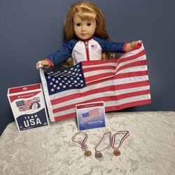 American Girl USA Medal Ceremony Set 