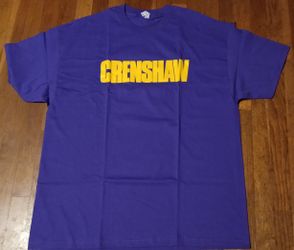 Brand New Lakers colorway Crenshaw tee men's 2xl