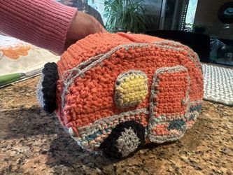 Crochet Mobile Home (one Of A Kind)