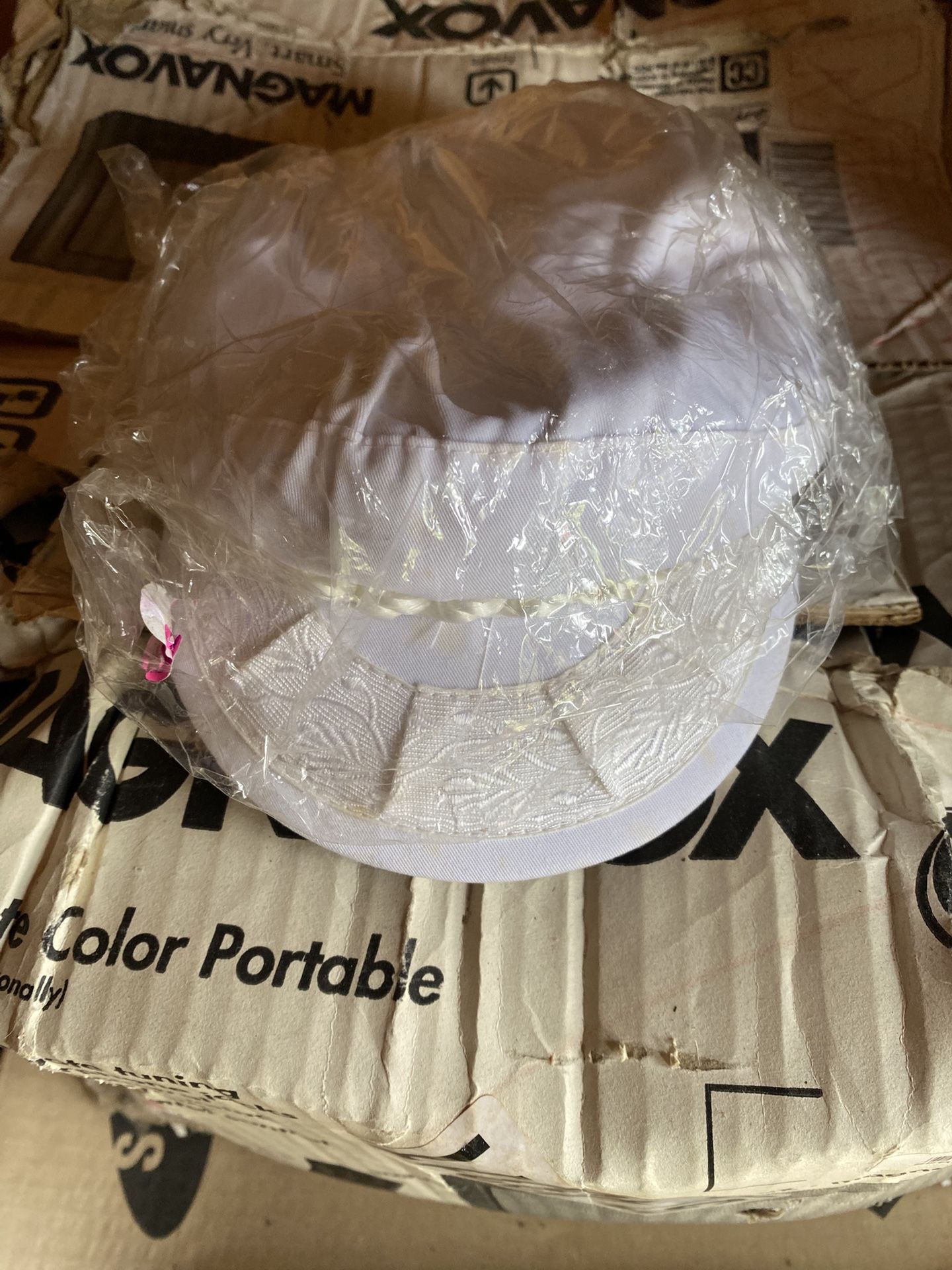 Made In Greece White Greek Fisherman’s Hat Imported Greece (Brand New) Sizes are in description (4 available)