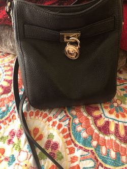 mk crossbody black bag