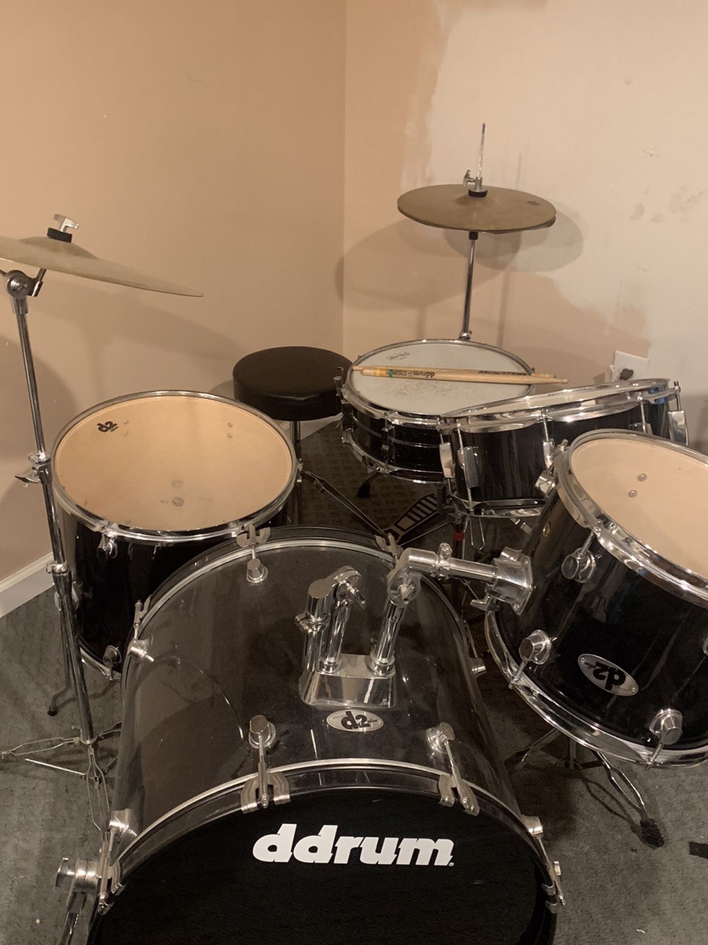 Drum Set Drum kit - Great starter Set 