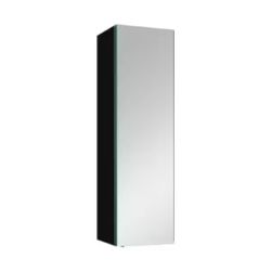 30 in. W x 10 in. H Black Rectangular Aluminum Recessed or Surface Mount Medicine Cabinet, Medicine Cabinet with Mirror brand new in box $80 A32