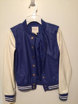 Forever 21 girls size S leather jacket