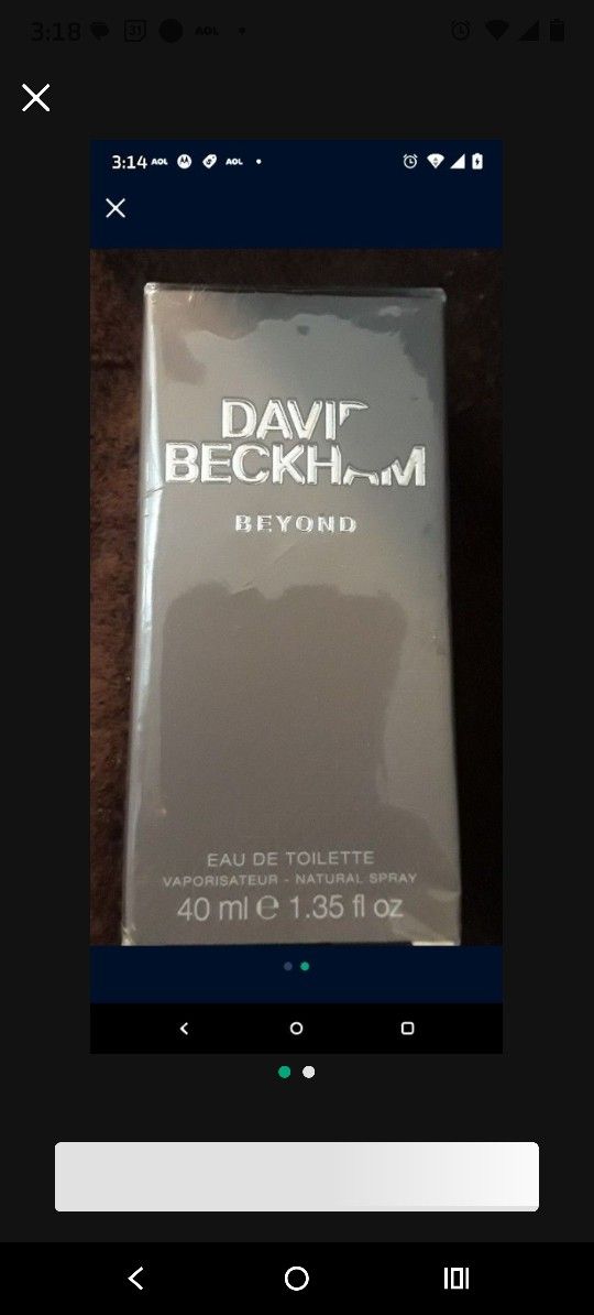 Cologne David Beckham "Beyond" for men. Brand new ONLY $20.