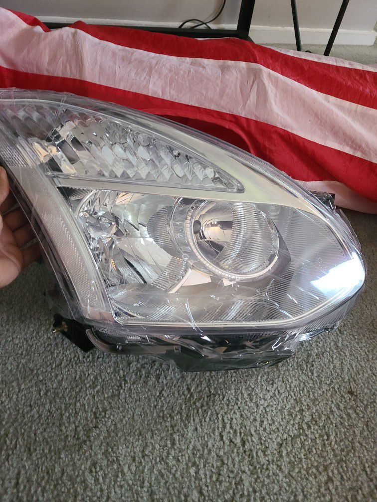 08-13 NISSAN ROUGE HEADLIGHT LAMPS 