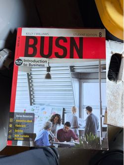 Introduction to Business BUSN Edition 8