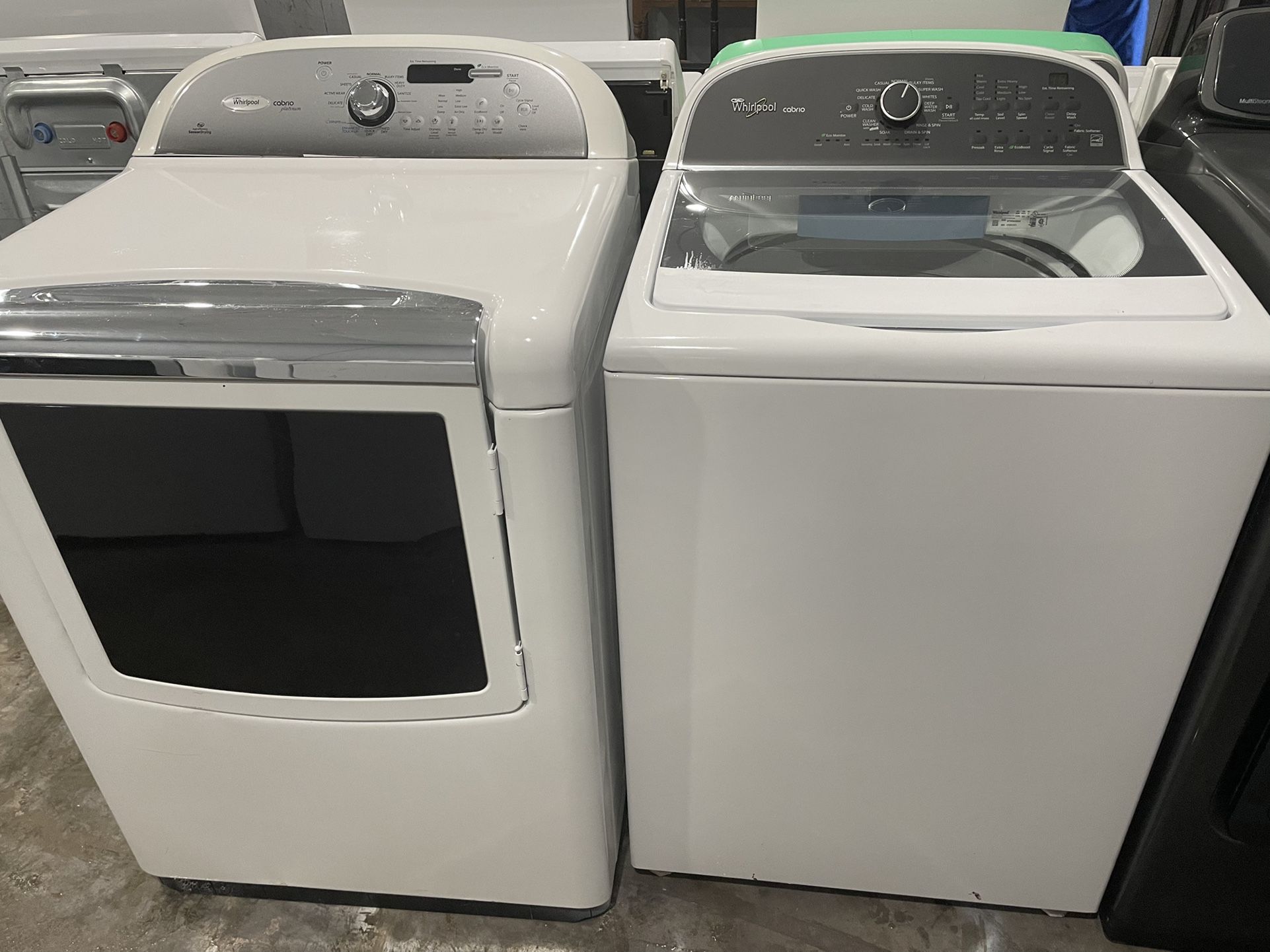 Whirlpool Set Washer And Dryer Electric