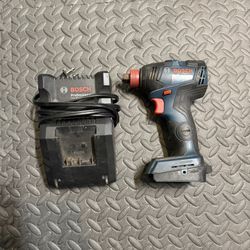 Bosch Brushless Impact Driver With Charger 