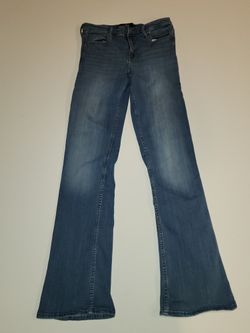 HOLLISTER-Mid-Rise Boot Womans 9L - W29 L34 Advanced Stretch Jeans