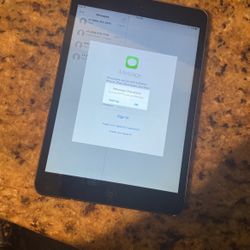 iPad Mini For Parts 
