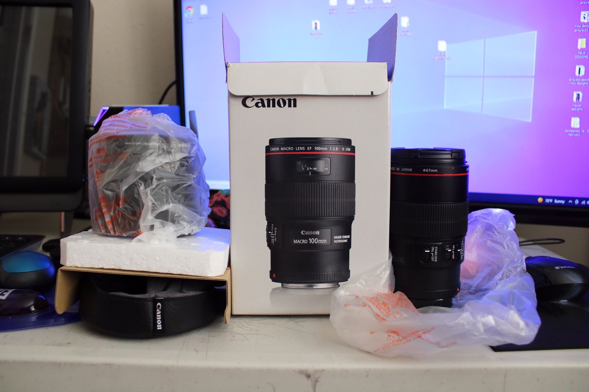 Canon 100mm F/2.8L Macro Lens