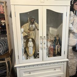 White armoire (Contents Not Included) 