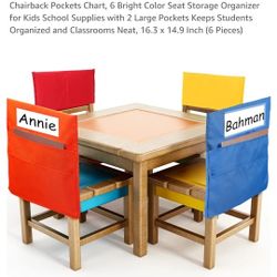 Chairback Storage