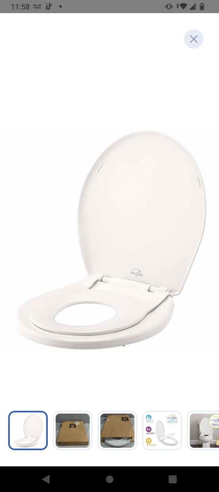 Toilet Seat With Potty Training Seat
