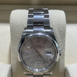 Silver Datejust 36mm