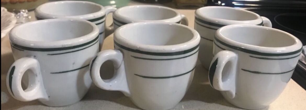 Vintage Cappuccino Cups 