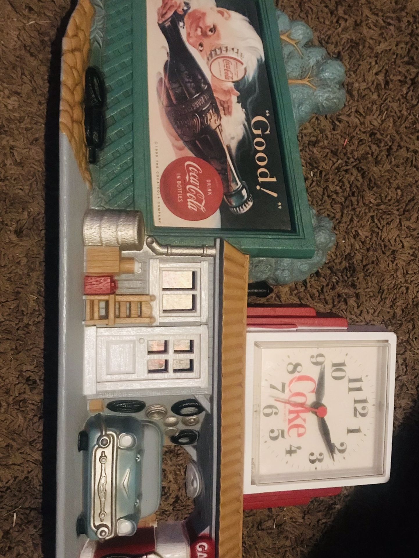 Vintage Coca Cola Antique Collectible Clock