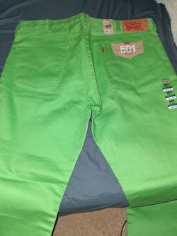 Green 501 Levi's 42x30