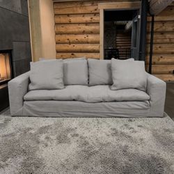 Restoration Hardware Cloud Gray Sofa - Delivery Available