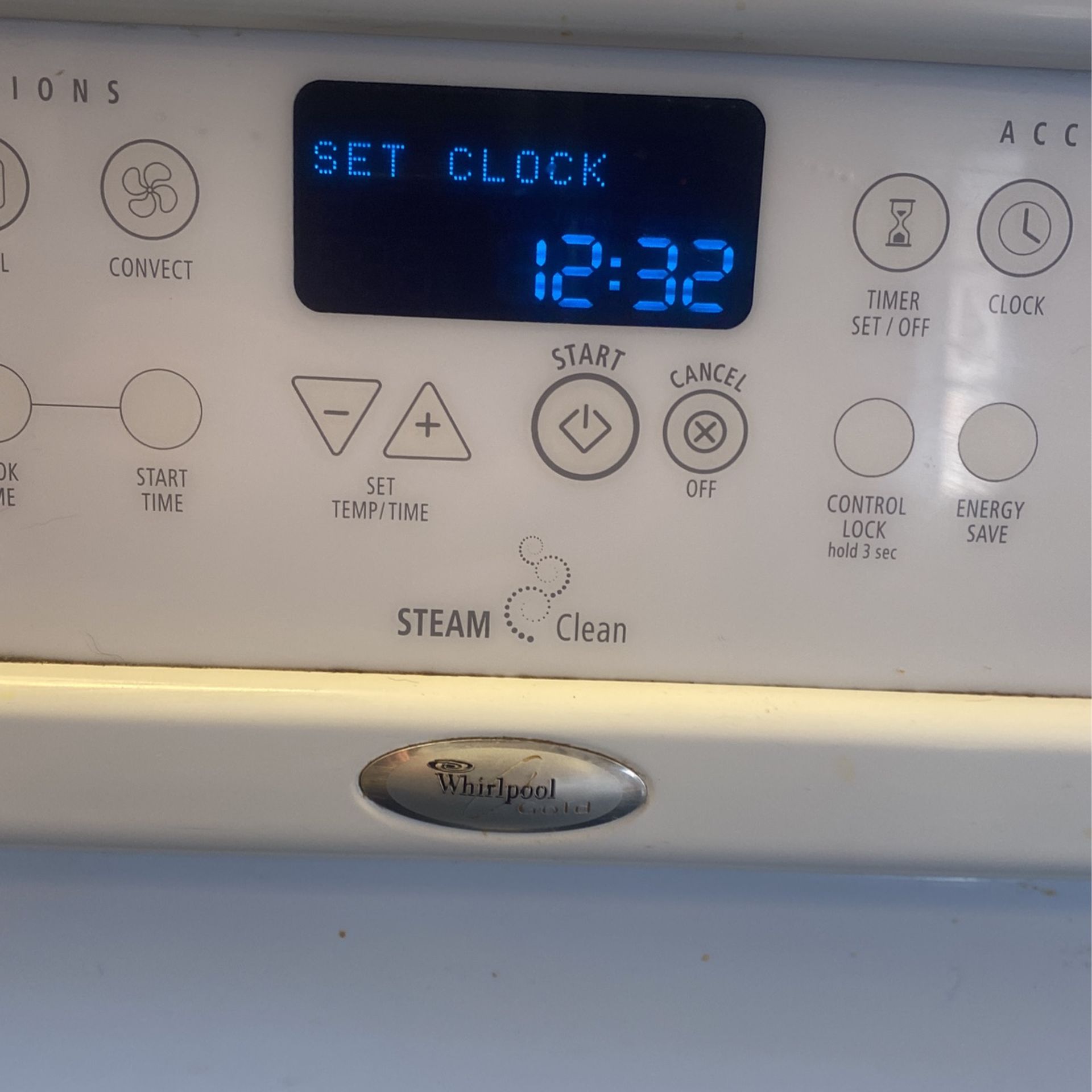 Whirlpool gold electric stove