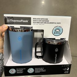 NWT ThermoFlask Coffee Mug 2pcs Set