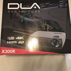 LED 4K HDMI 3D X300R  DLA PROGECTOR LIGHT ENGINE  with X72R Digital Projector Self Lock Screes
