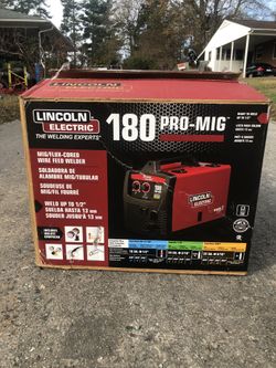 Lincoln 180 mug welder