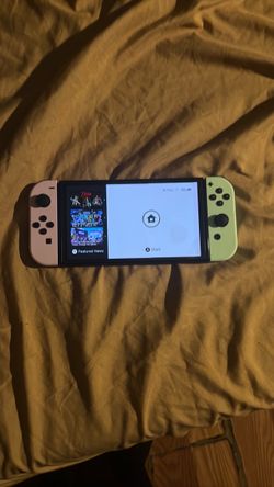 Nintendo Switch with Pastel Joy-Cons