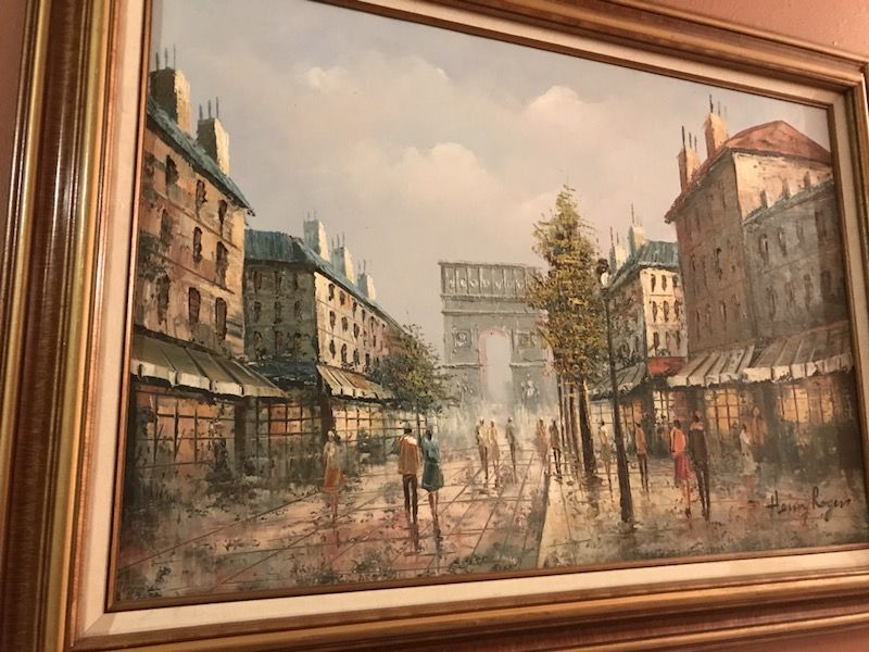 Henry Rogers oil painting